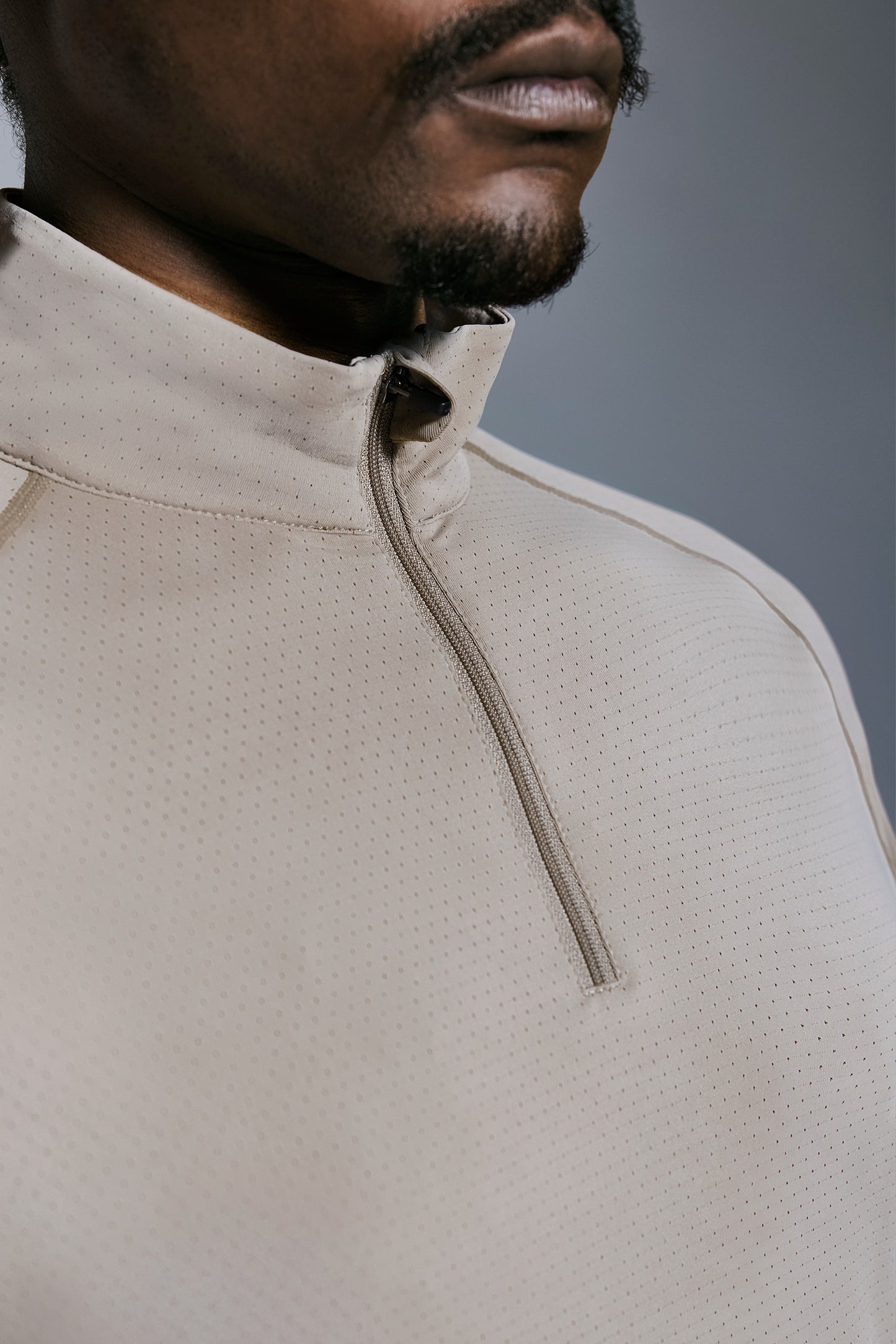 Mens ReRun Pebble 1/4 Zip and Run Pant Set