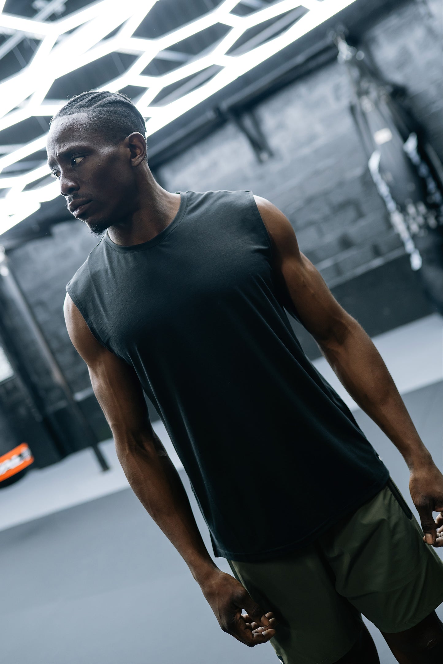 New Space Mens Sleeveless Tee